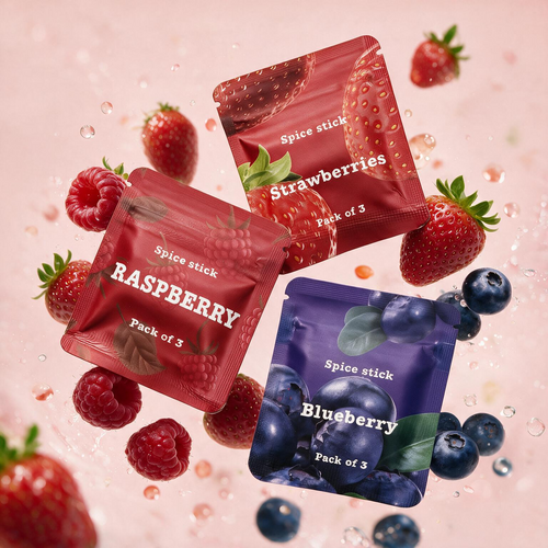 QuitAir Berry Set – fruchtige Beeren-Spice-Sticks mit frischen Zutaten