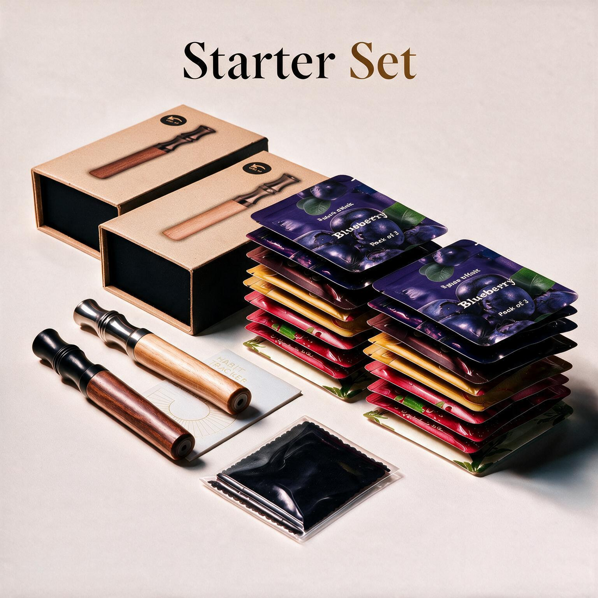 QuitAir Starter Set Duo - 18 Aromen