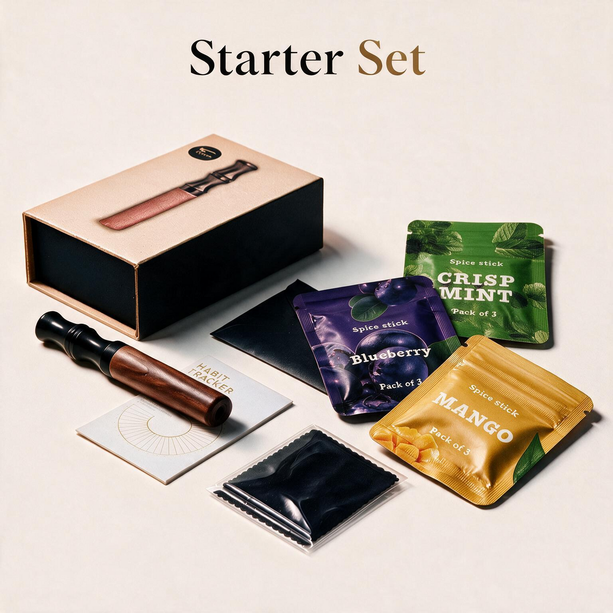 QuitAir Starter Set Umbra - 3 Aromen