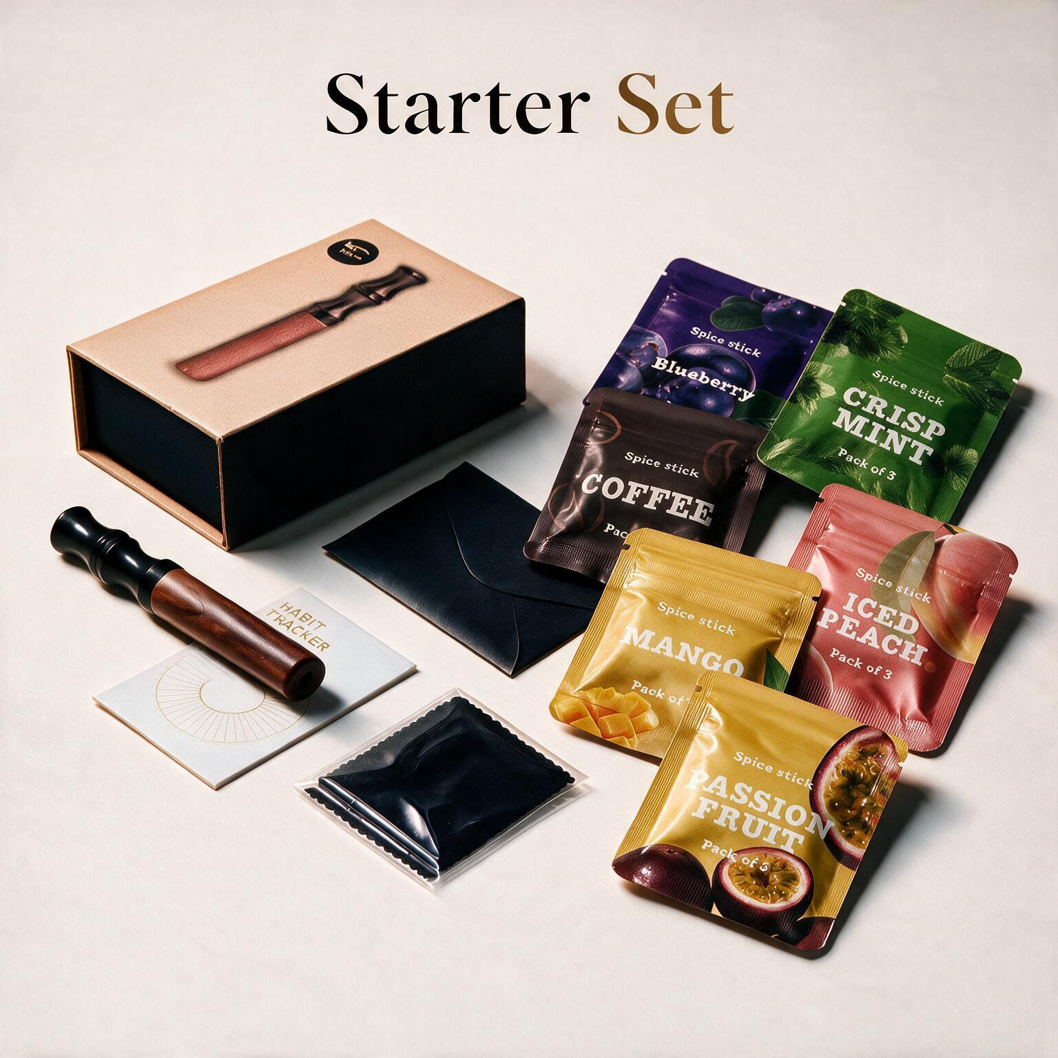 QuitAir Starter Set Umbra - 6 Aromen