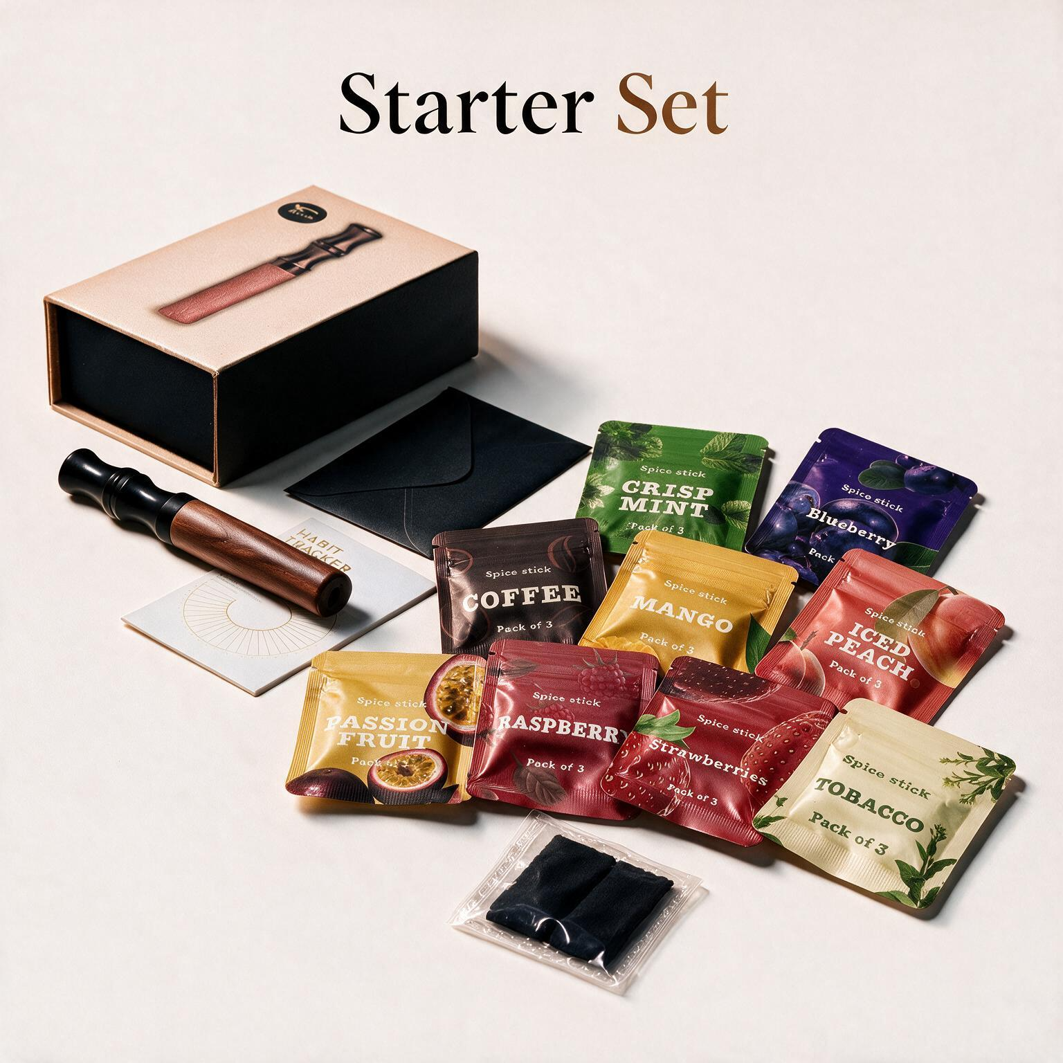 QuitAir Starter Set Umbra - 9 Aromen